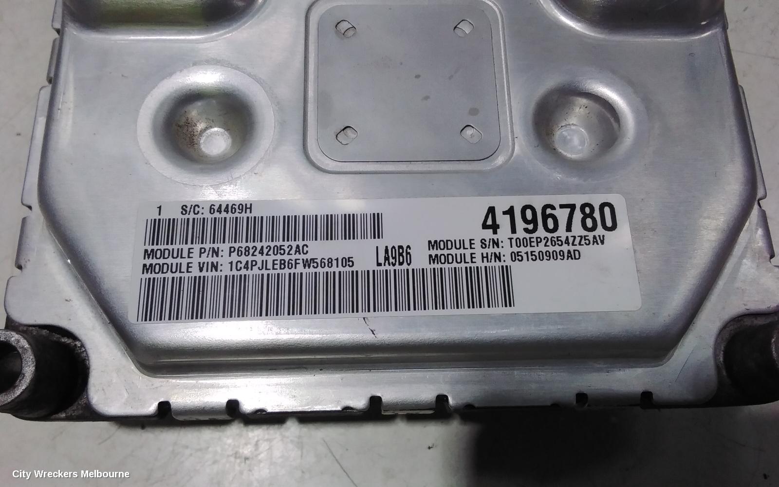 JEEP CHEROKEE ECU, ENGINE ECU, 2.4, PETROL, ECU ONLY, KL, 02/2014 - 12/2019 - Image 3