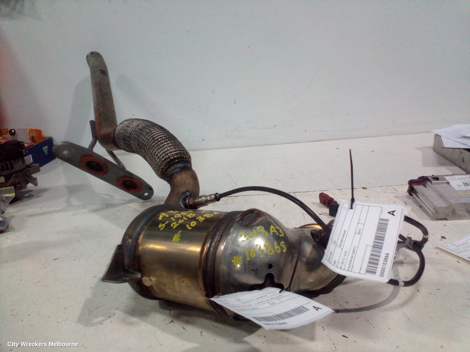 AUDI A3 CATALYTIC CONVERTER, DOWNPIPE-CAT TYPE, 1.4, PETROL, 8V, 05/2013 - 10/2020 - Image 1