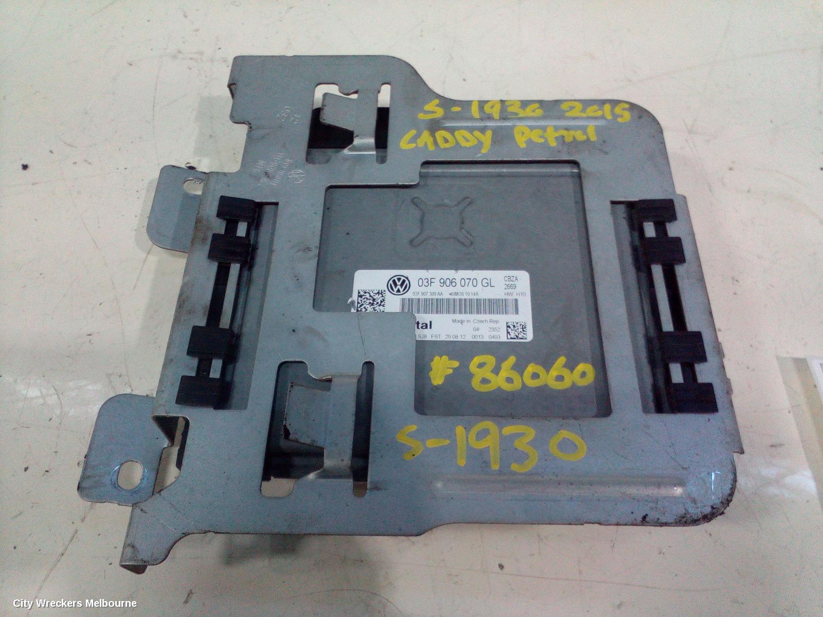 VOLKSWAGEN CADDY ECU, ENGINE ECU, 1.2, PETROL, ECU ONLY, 2K, 08/2010 - 06/2015 - Image 2