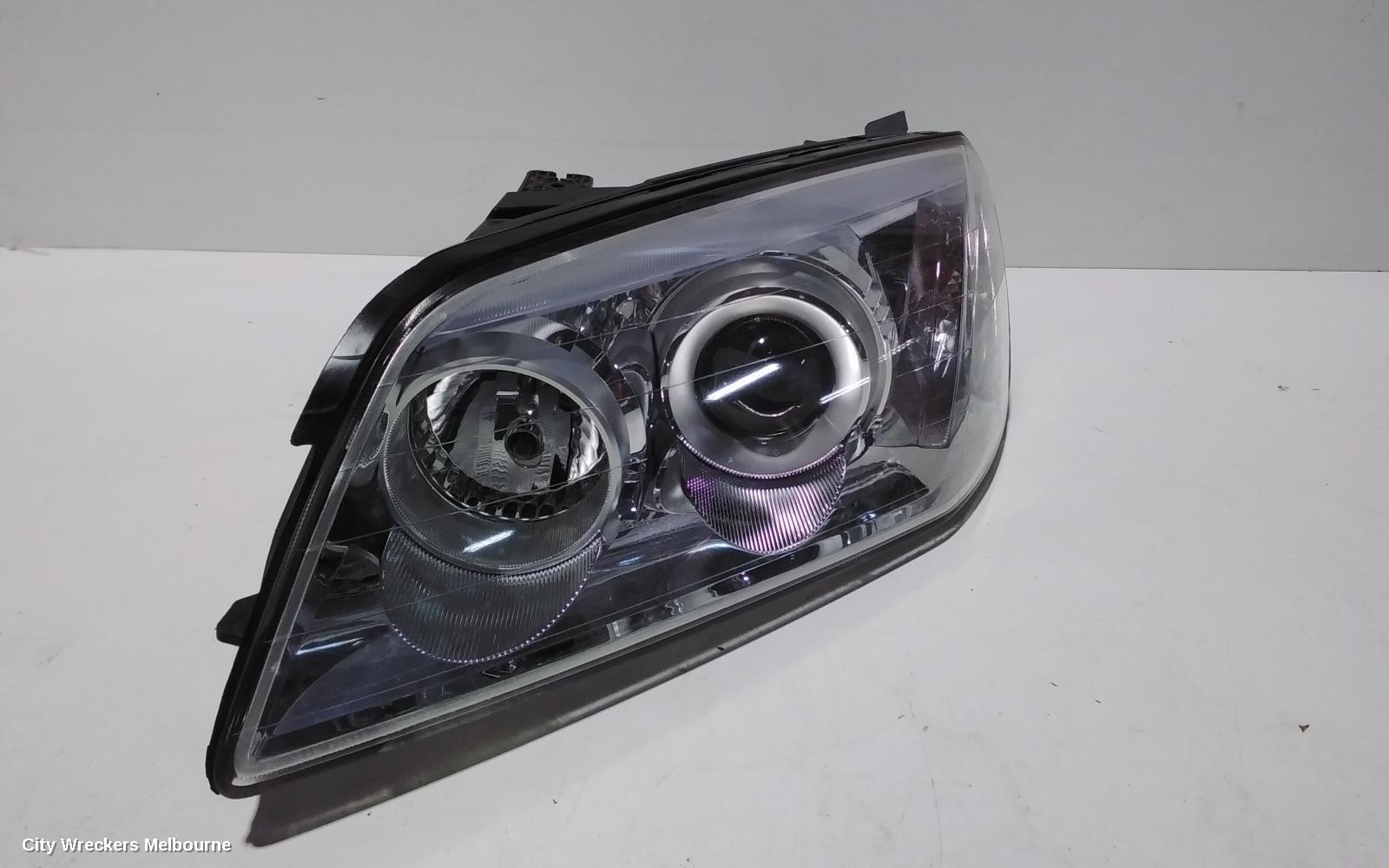 HOLDEN CAPTIVA LEFT HEADLAMP, CG, CX/LX/SX/CAPTIVA 7 (4TH VIN = C), CHROME INNER TYPE, 09/2006 - 02/2011 - Image 1