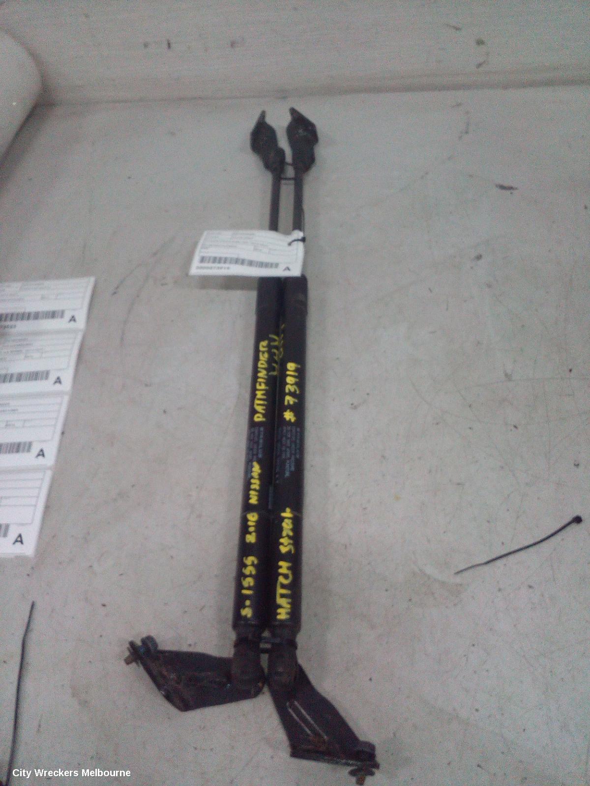 NISSAN PATHFINDER HATCH STRUT, TAILGATE STRUTS (PAIR), NON POWERED TYPE, R52, 06/2013 - 04/2021 - Image 1