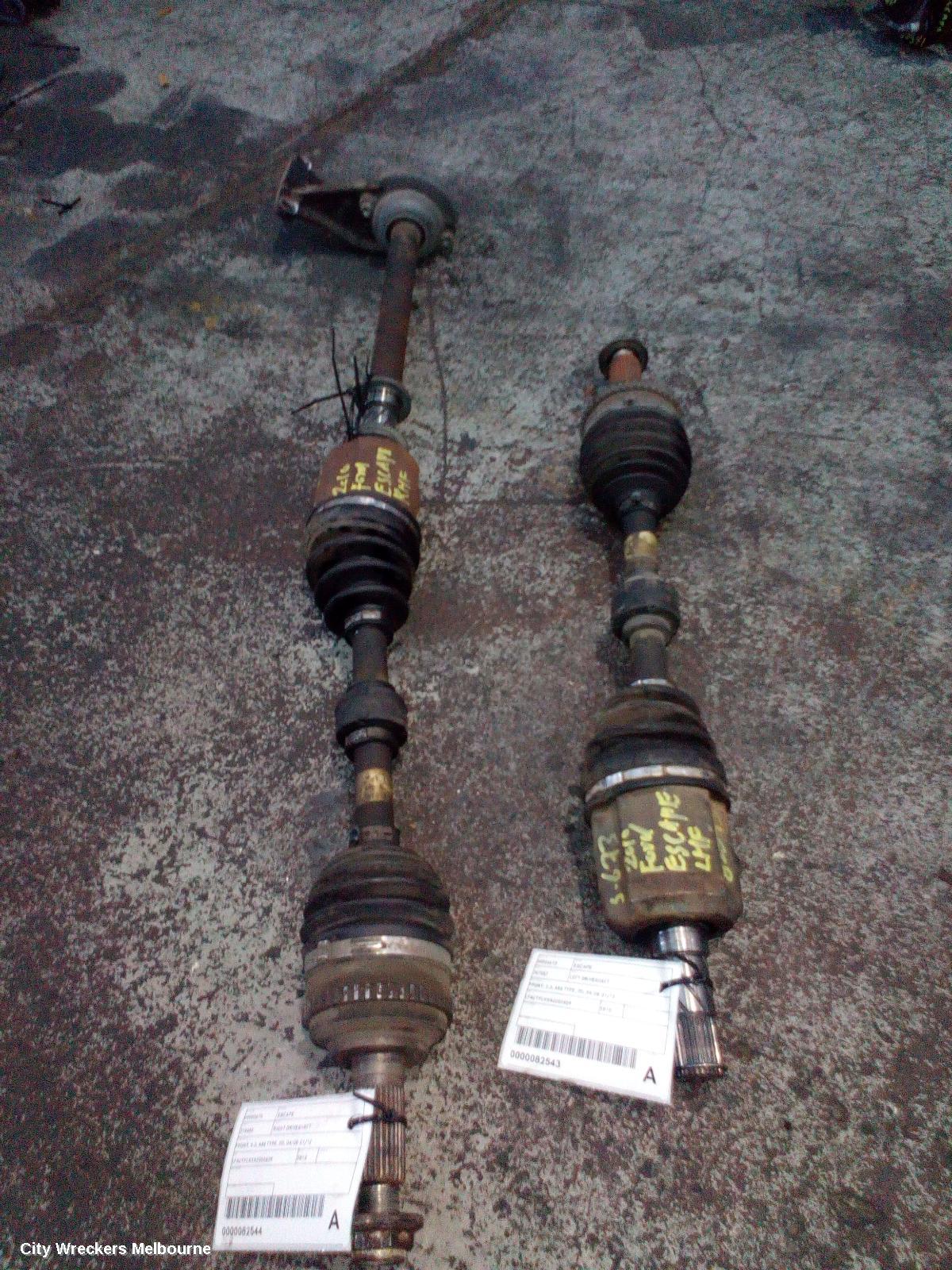 FORD ESCAPE LEFT DRIVESHAFT, FRONT, 2.3, ABS TYPE, ZD, 04/2008 - 01/2012 - Image 2