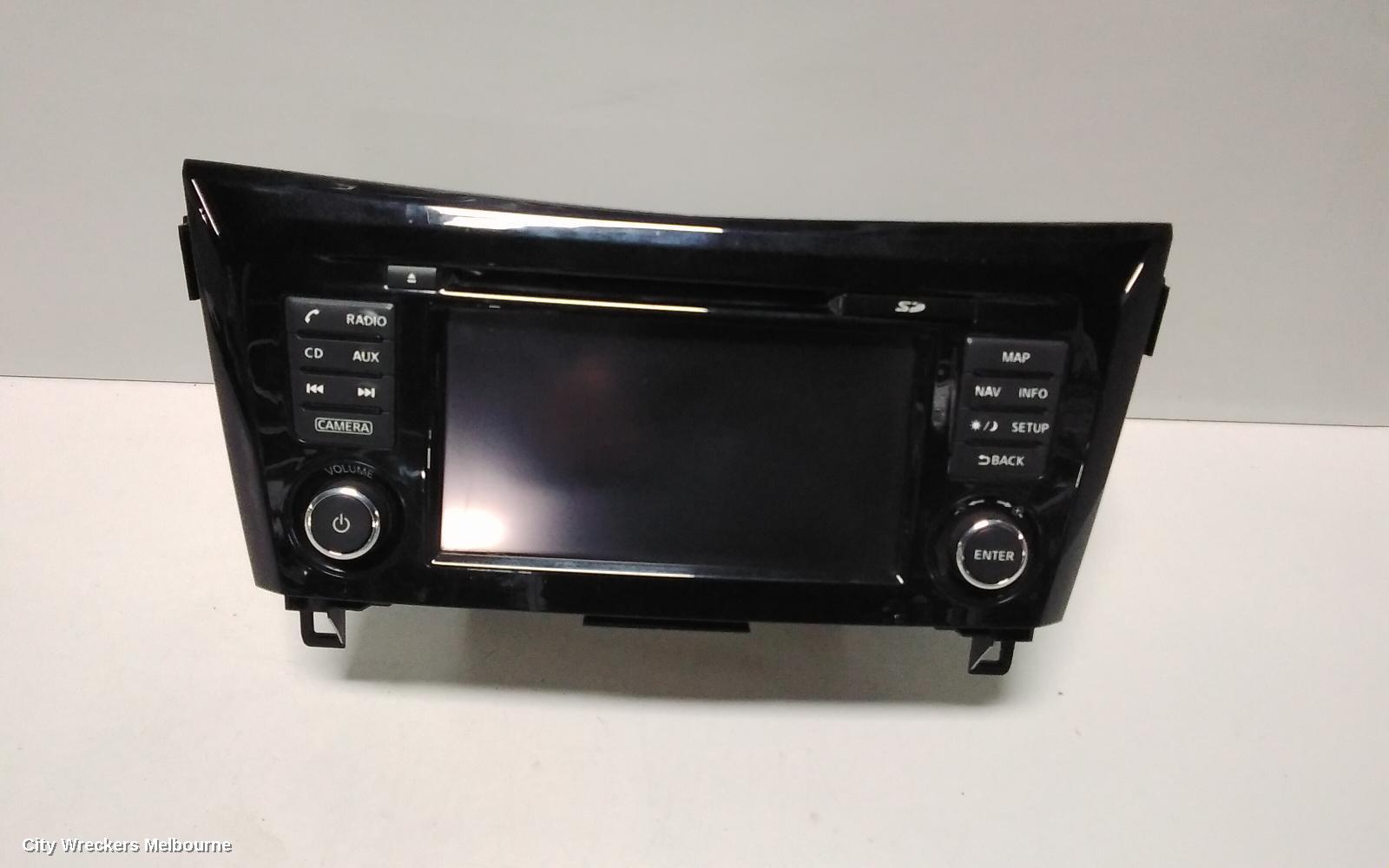 NISSAN QASHQAI RADIO/CD/DVD/SAT/TV, DISPLAY & HEAD UNIT, SAT NAV TYPE, J11, 06/2014 ONWARDS - Image 2