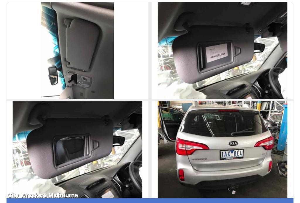 KIA SORENTO SUNVISOR, XM, LH SIDE, 10/2009 - 12/2014 - Image 1