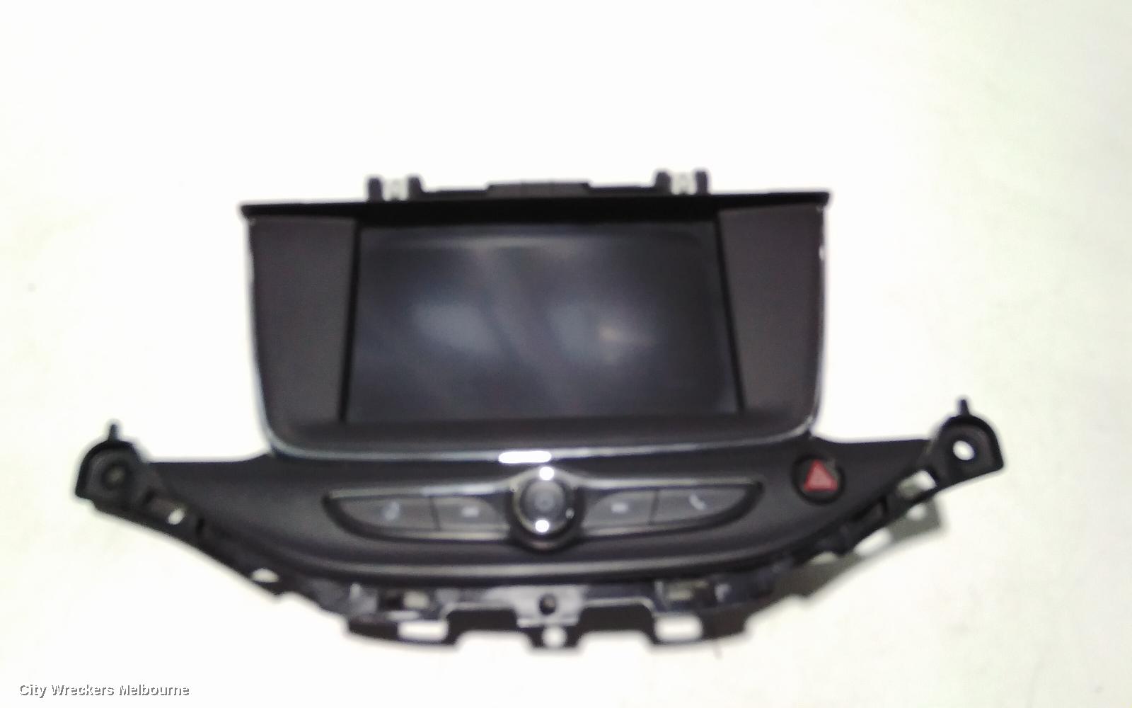 HOLDEN ASTRA RADIO/CD/DVD/SAT/TV, 7IN TOUCHSCREEN, BK-BL, 09/2016 - 12/2020 - Image 1
