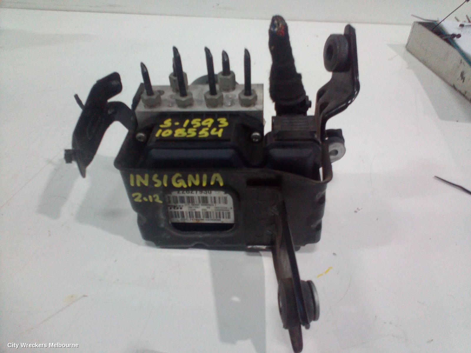 OPEL INSIGNIA ABS PUMP/MODULATOR, 09/2012 - 12/2013 - Image 1
