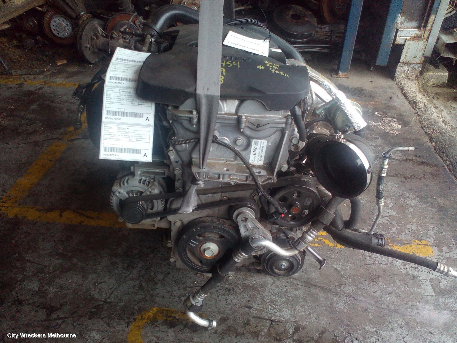 HOLDEN COMMODORE ENGINE, PETROL, 2.0, B20NFT, TURBO, ZB, 10/2017 - 12/2020 - Image 2