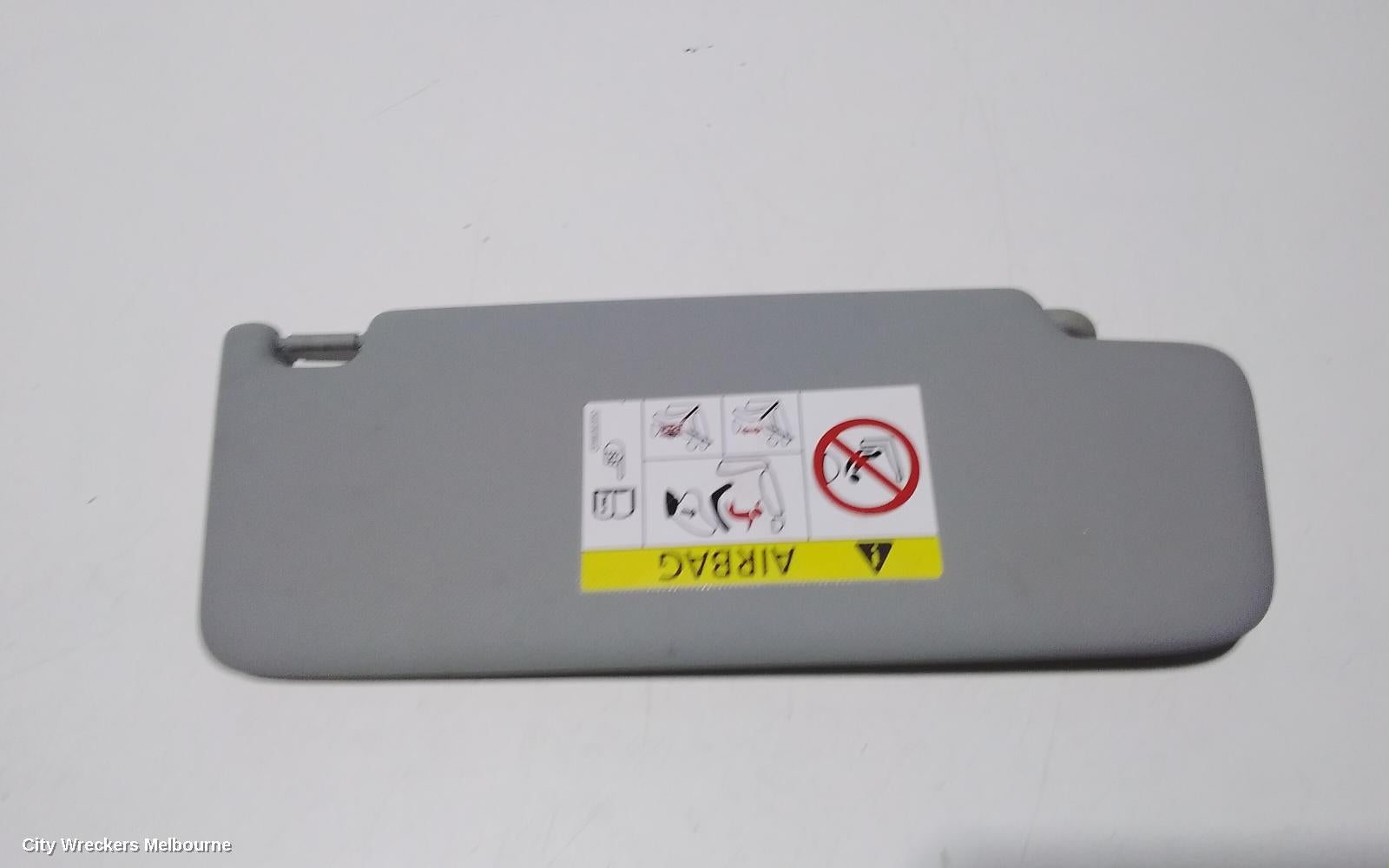 AUDI A4 SUNVISOR, B9 8W, LH SIDE, GREY, 10/2015 ONWARDS - Image 3