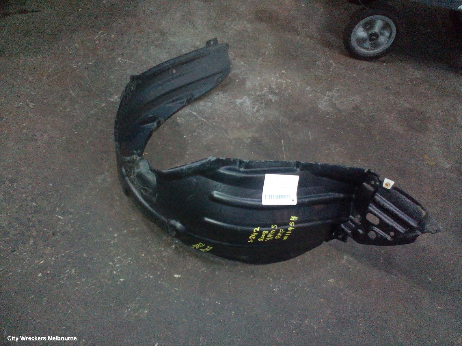 TOYOTA YARIS RIGHT GUARD LINER, NCP9#, HATCH, 10/2005 - 07/2011 (AUS ONLY) - Image 2