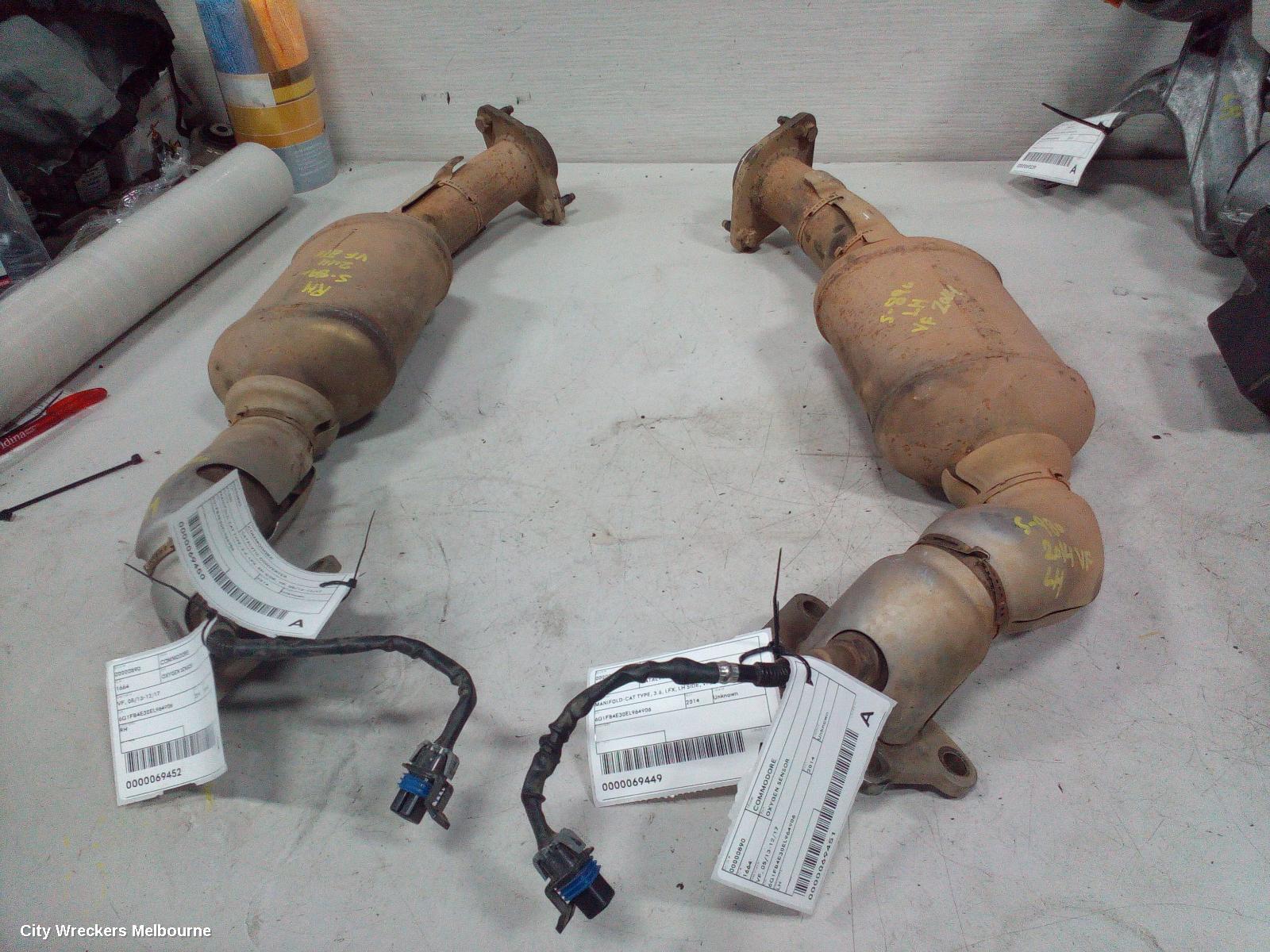 HOLDEN COMMODORE CATALYTIC CONVERTER, MANIFOLD-CAT TYPE, 3.6, LFX, LH SIDE, VF, 05/2013 - 12/2017 - Image 3
