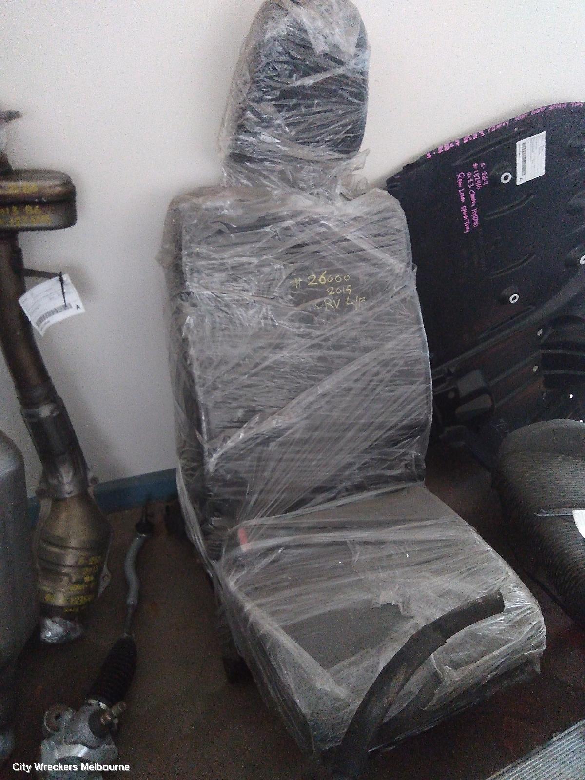 HONDA CRV FRONT SEAT, LH FRONT, RM, LEATHER, 11/2012 - 04/2017 - Image 3