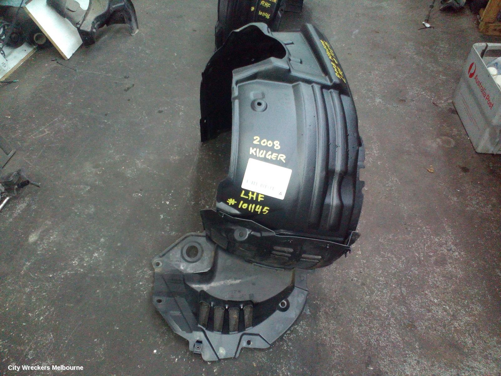 TOYOTA KLUGER LEFT GUARD LINER, GSU40-GSU45, 05/2007 - 07/2010 - Image 2