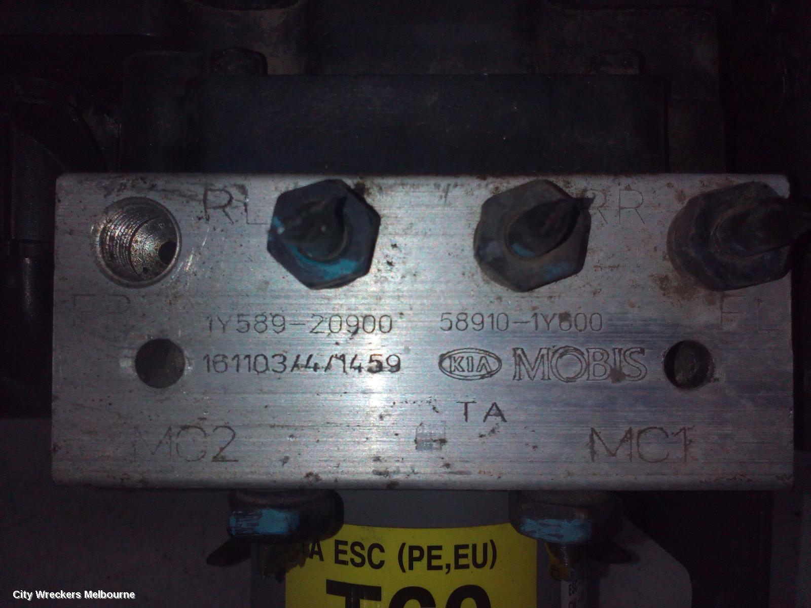 KIA PICANTO ABS PUMP/MODULATOR, TA, 03/2015 - 04/2017 (AUS ONLY) - Image 2