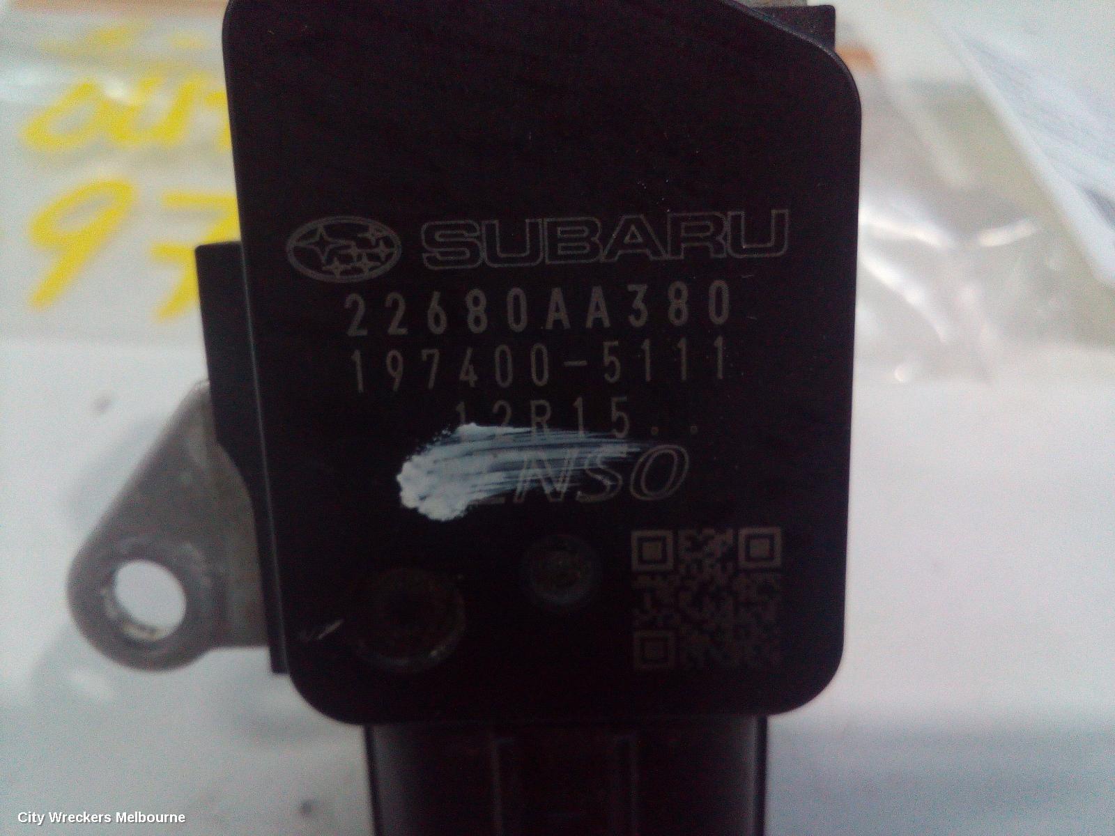 SUBARU OUTBACK AIR FLOW METER, 6TH GEN, P/N 22680AA380, 08/2014 - 12/2020 - Image 3
