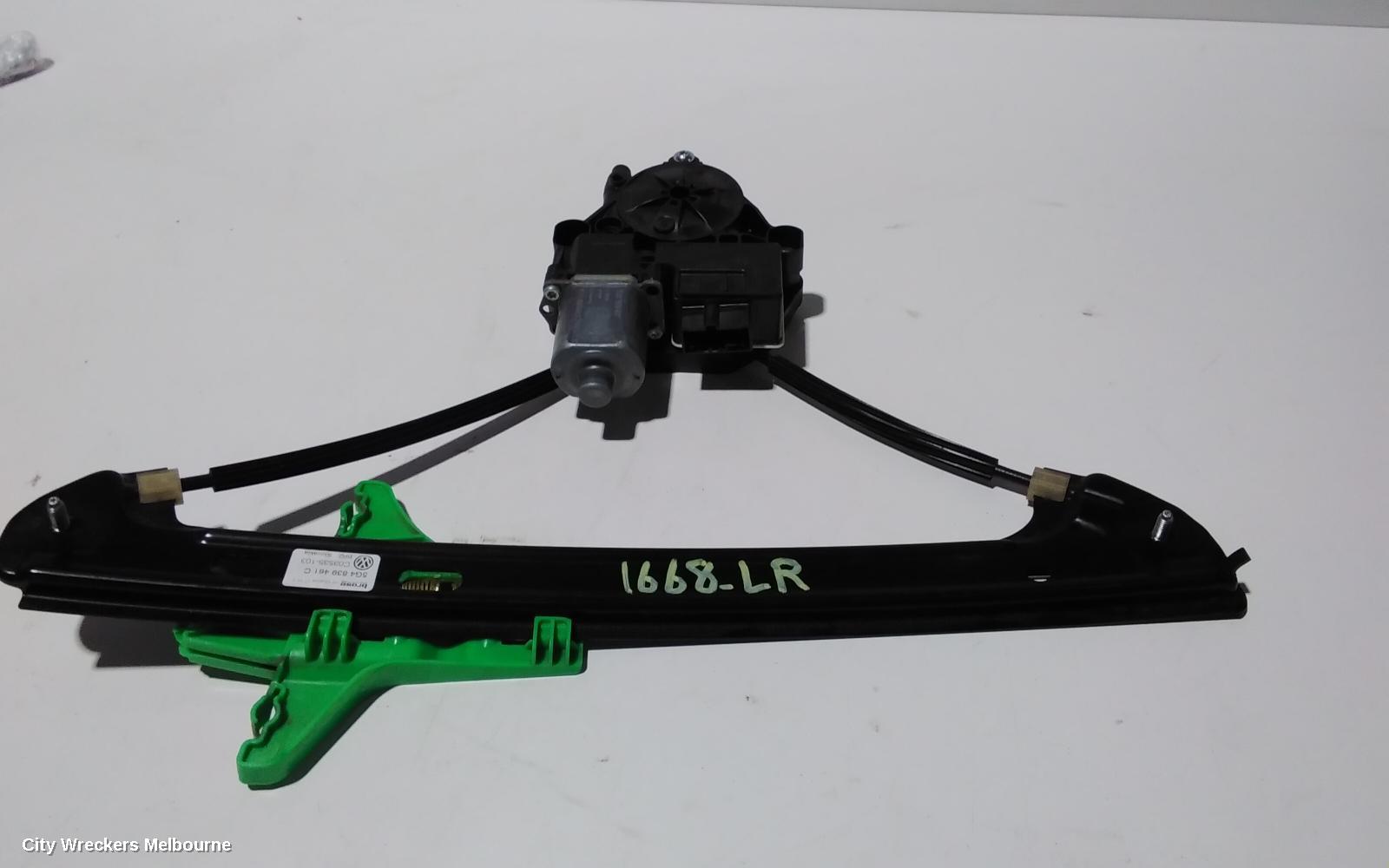 VOLKSWAGEN GOLF LEFT REAR WND REG/MOTOR, GEN 7, 5DR HATCH, DOOR REG ASSY (REG AND MOTOR), 11/2012 - 08/2020 - Image 2