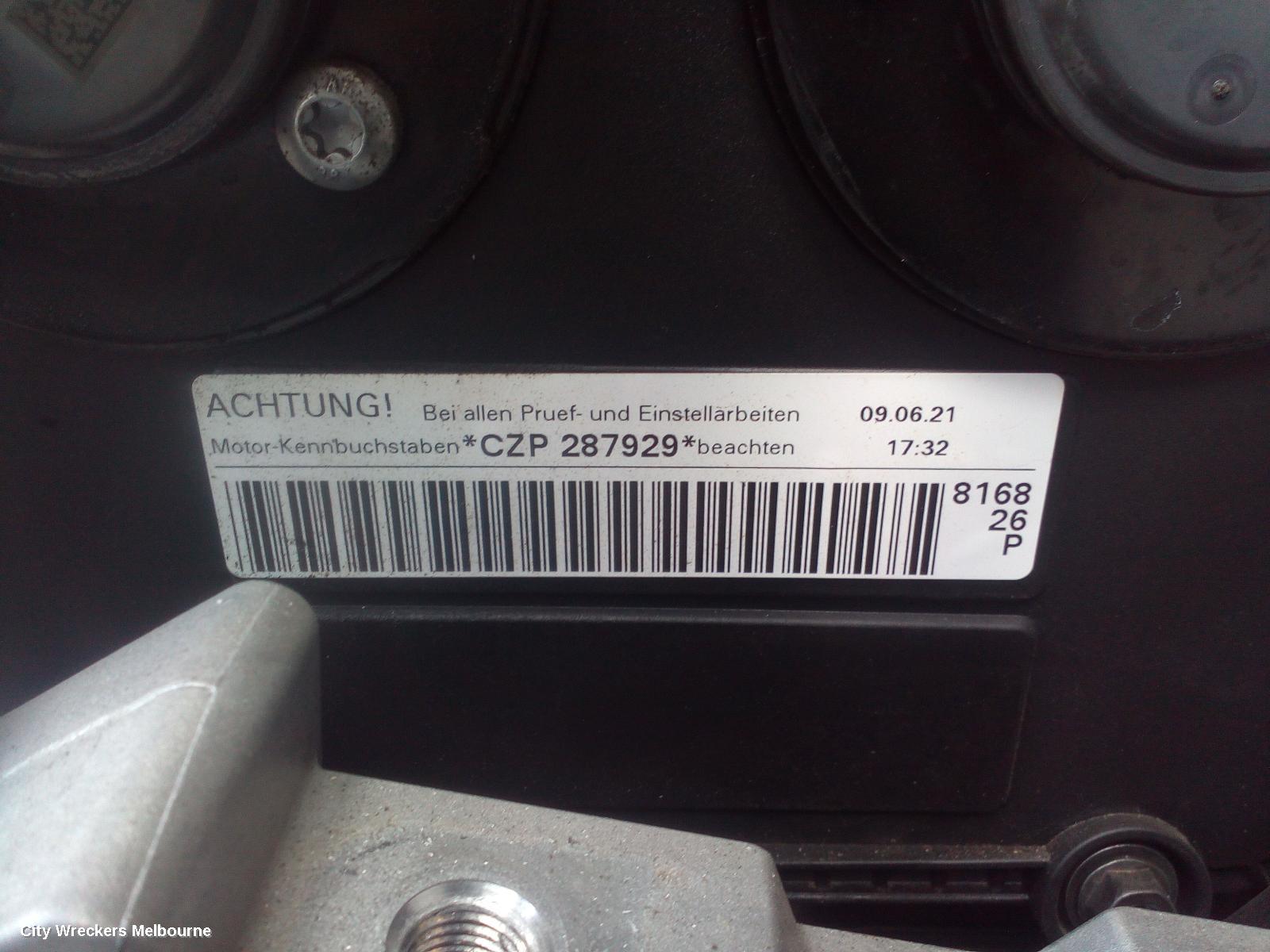 VOLKSWAGEN T-ROC ENGINE, PETROL, 2.0, TURBO, CZPB CODE, A1, 03/2020 ONWARDS - Image 3