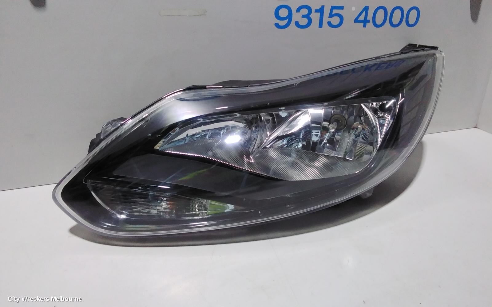 FORD FOCUS LEFT HEADLAMP, LW, SPORT/TITANIUM, HALOGEN TYPE, BLACK INSERT, 08/2012 - 08/2015 - Image 3