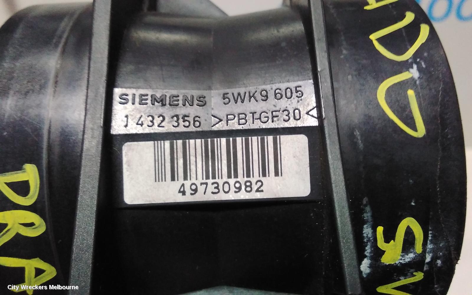 TOYOTA PRADO AIR FLOW METER, 3.4, 5VZ-FE, PETROL, 95 SERIES, 22204-21010, 07/1996 - 12/2002 - Image 3