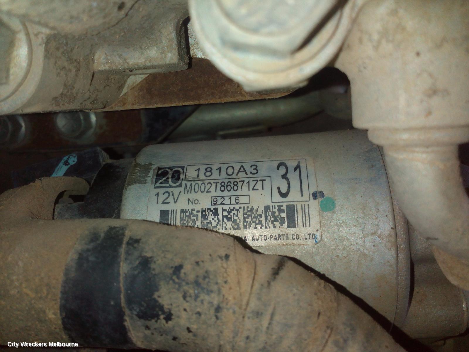 MITSUBISHI TRITON STARTER, DIESEL, 2.4, 4N15, AUTO T/M, MQ-MR, 04/2015 ONWARDS - Image 3