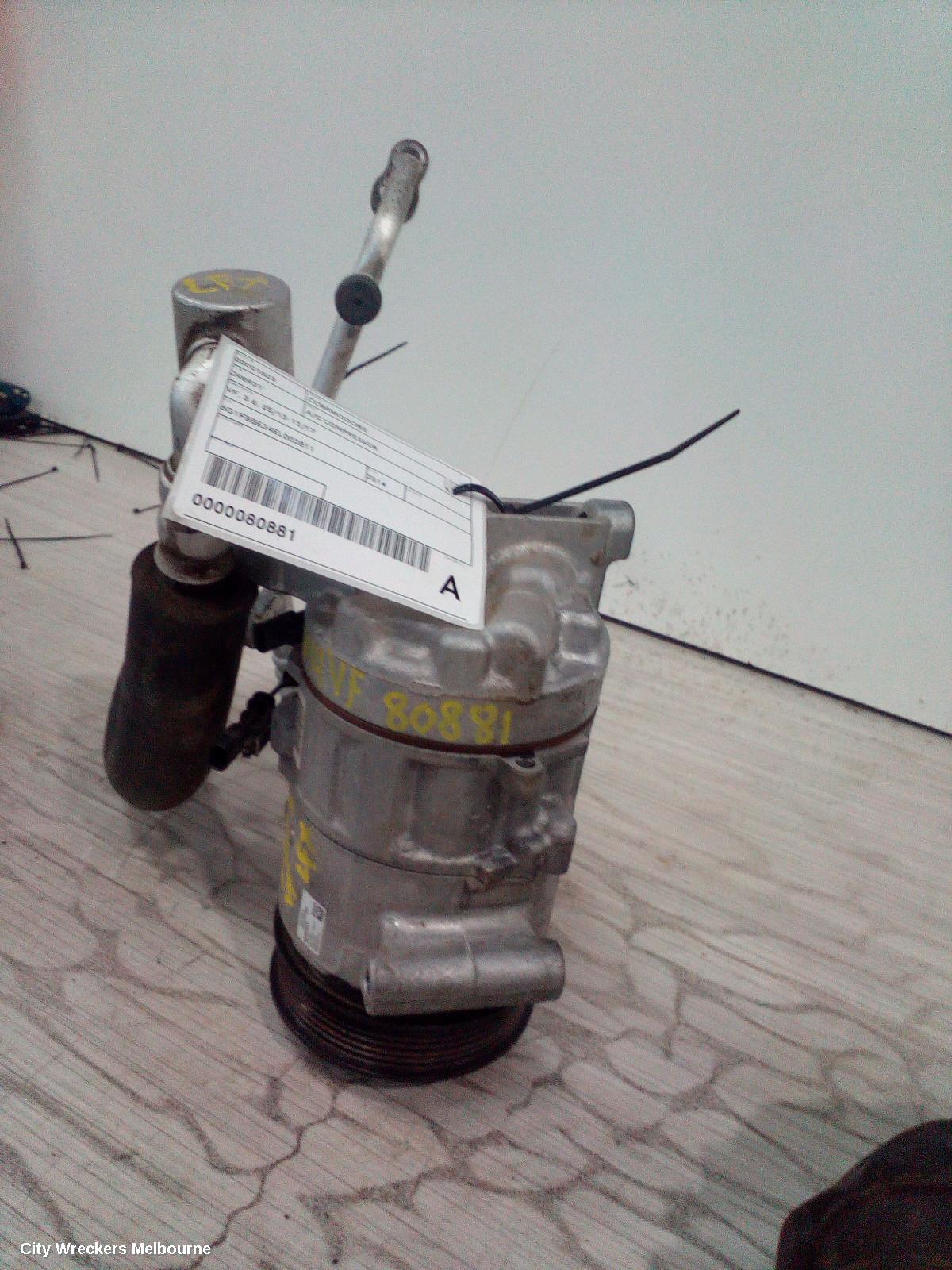 HOLDEN COMMODORE A/C COMPRESSOR, VF, 3.6, 05/2013 - 12/2017 - Image 3