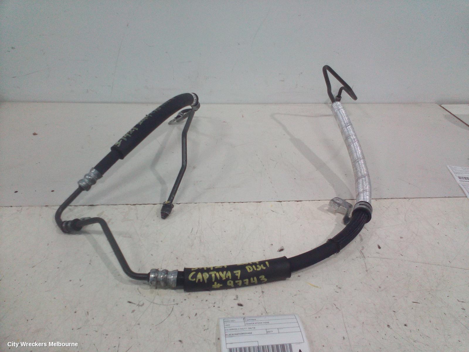 HOLDEN CAPTIVA POWER STEER HOSE, CG SERIES 2, DIESEL, 2.2, TURBO, HIGH PRESSURE LINE, 03/2011 - 06/2018 - Image 2