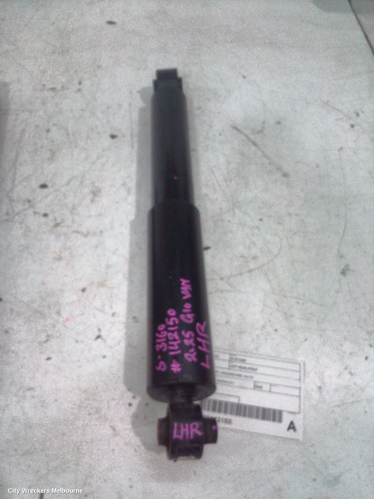 LDV G10 LEFT REAR STRUT, SV7A/SV7C, WAGON/VAN, 04/2015 ONWARDS - Image 2