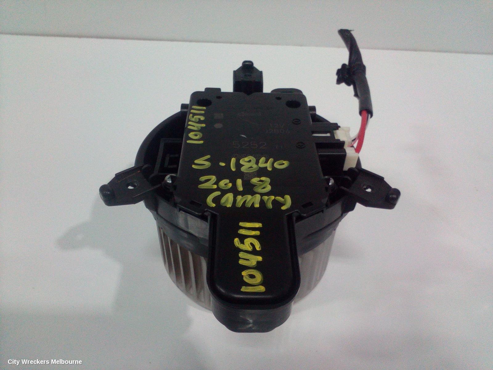 TOYOTA CAMRY HEATER FAN MOTOR, XV70, PETROL, 2.5, 2AR-FE, 09/2017 - 01/2021 - Image 2