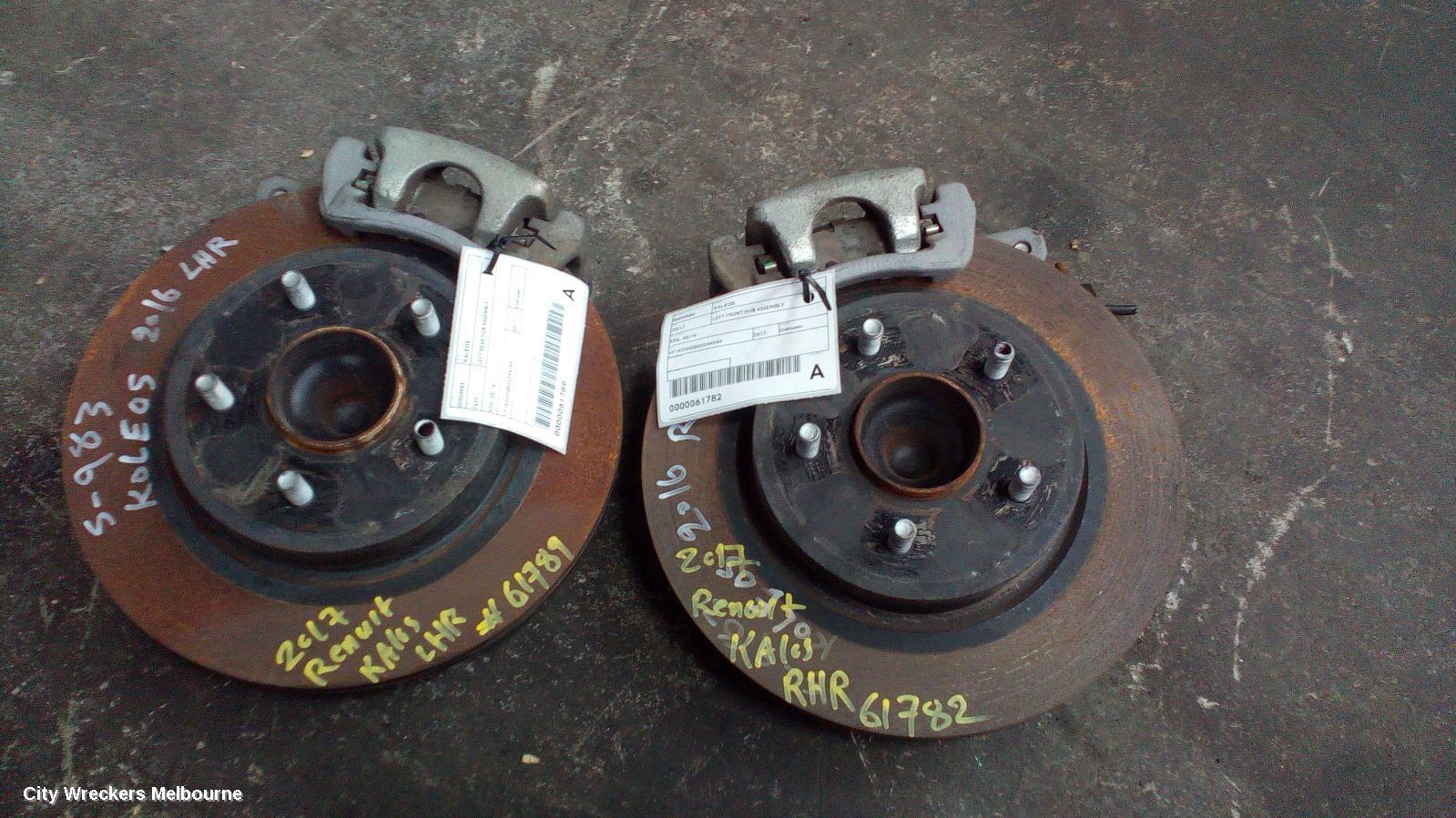 RENAULT KALEOS RIGHT REAR HUB ASSEMBLY, XZG, 05/2016 ONWARDS - Image 2