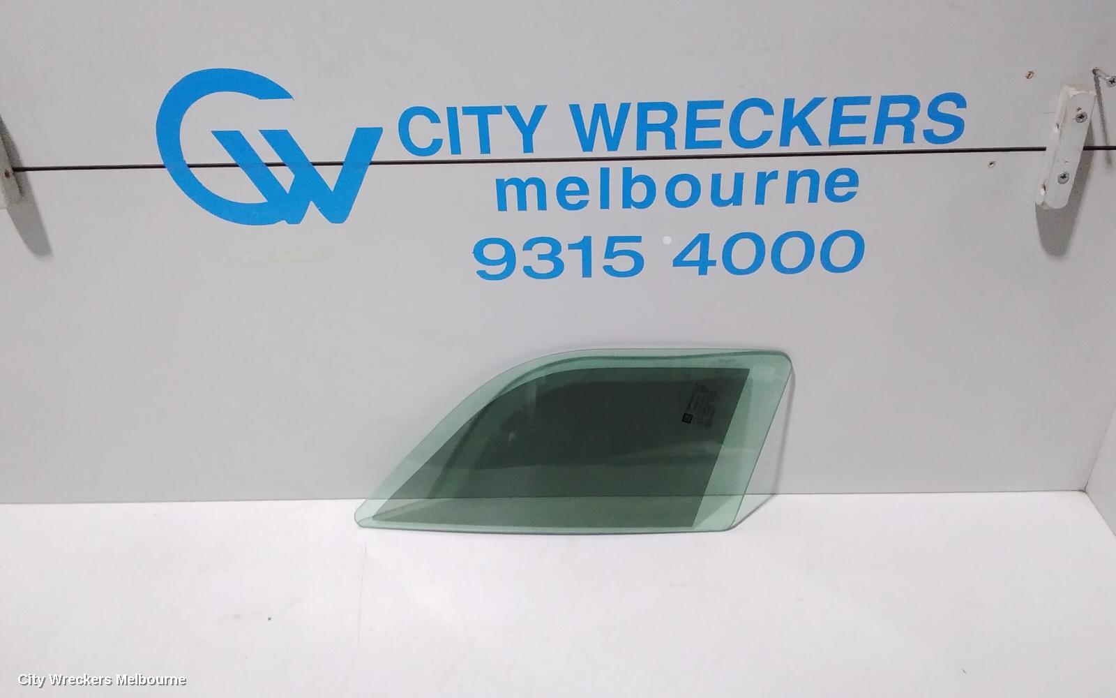 HOLDEN TRAX RIGHT FRONT 1/4 DOOR GLASS, TJ SERIES, 08/2013 - 12/2020 - Image 1