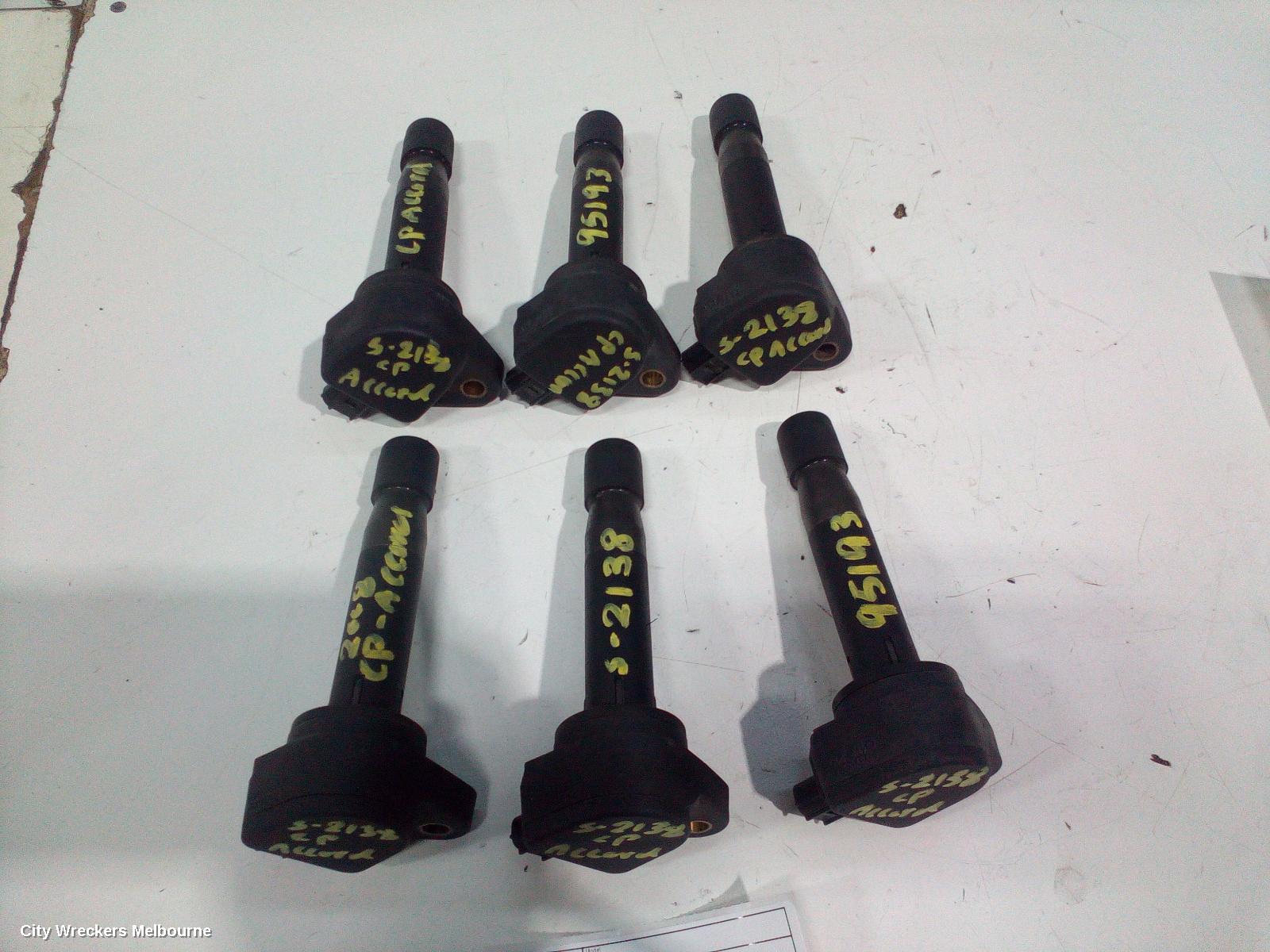 HONDA ACCORD COIL/COIL PACK, 3.5, PETROL, J35Z, 8TH GEN (VIN MRHCP), 02/2008 - 04/2013 - Image 2