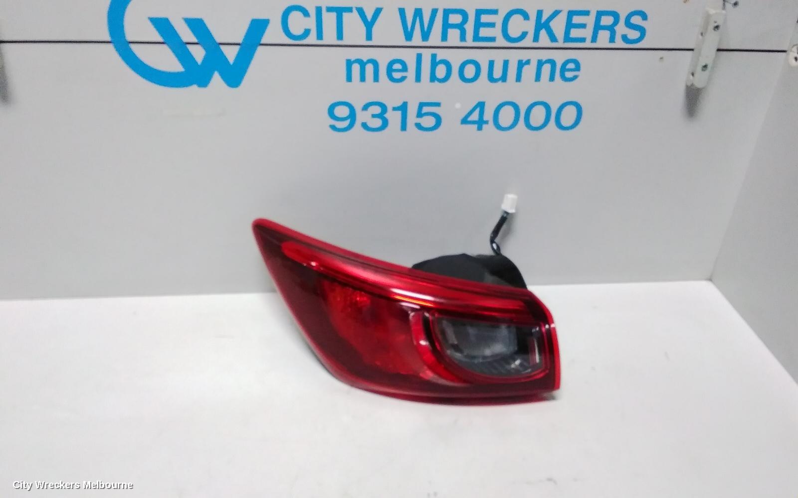 MAZDA CX3 LEFT TAILLIGHT, DK, NON LED TYPE, 03/2015 ONWARDS - Image 2