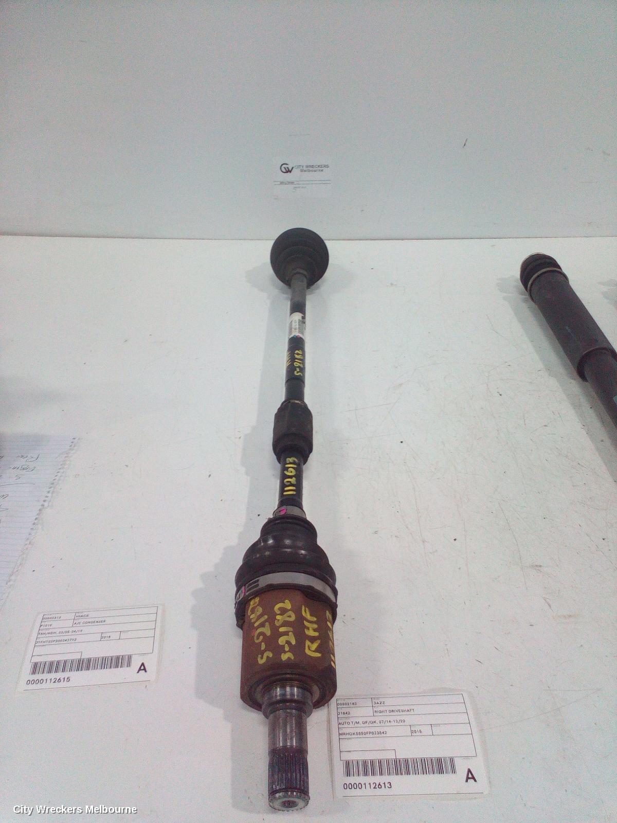 HONDA JAZZ RIGHT DRIVESHAFT, AUTO T/M, GF/GK, 07/2014 - 12/2020 - Image 2