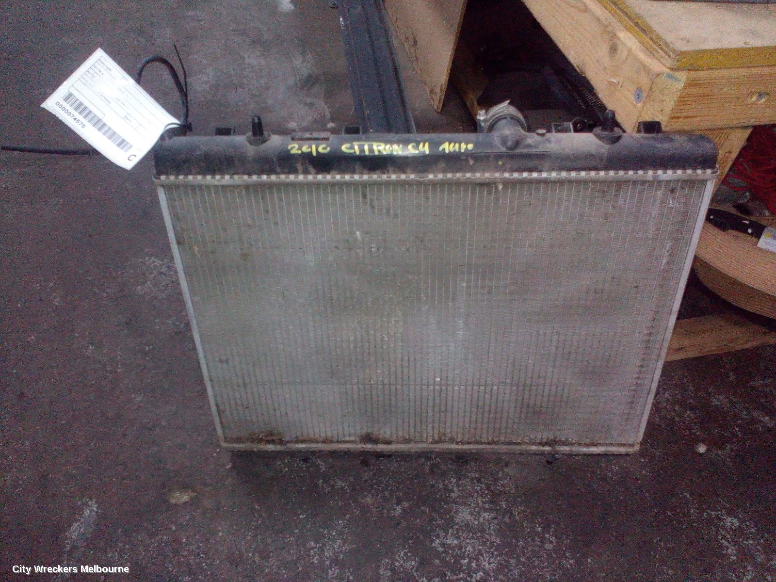 CITROEN C4 RADIATOR, PETROL, 1.6, 03/2009 - 09/2011 - Image 1