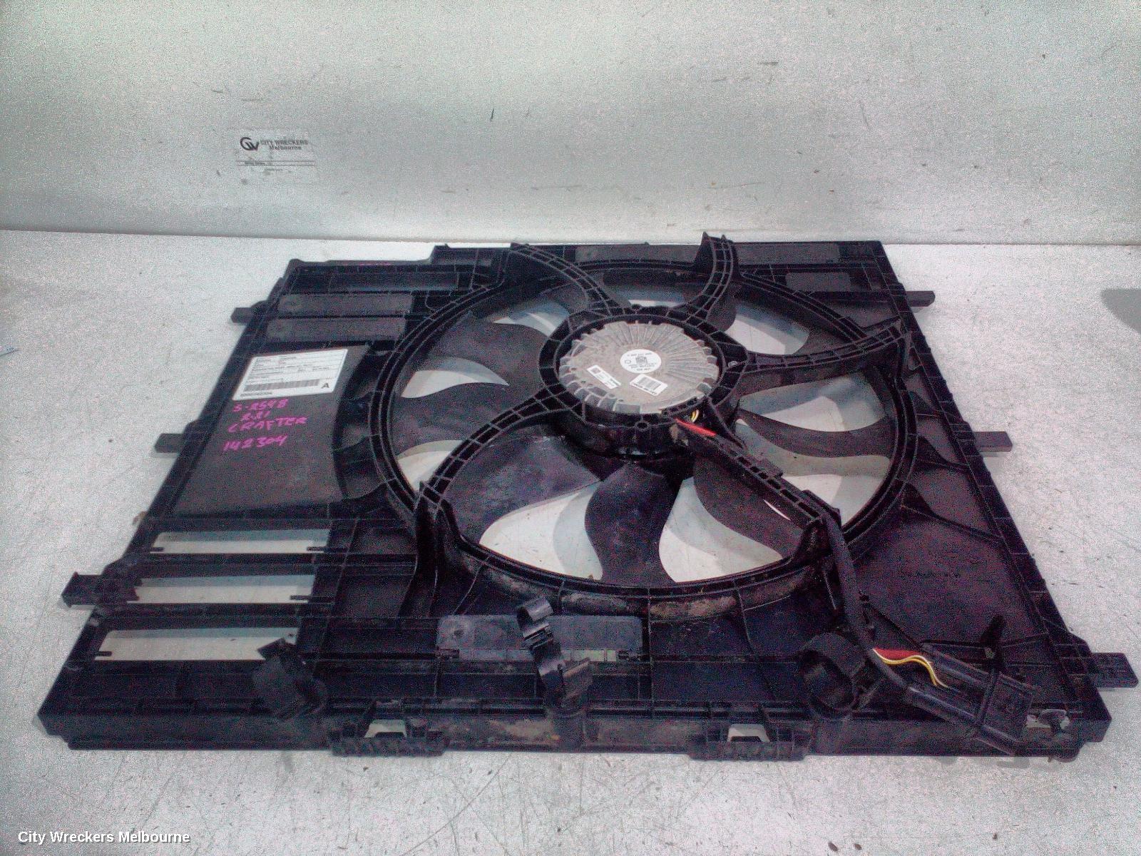 VOLKSWAGEN CRAFTER FAN, RADIATOR FAN, DIESEL, 850W, SY1, 08/2017 ONWARDS - Image 3