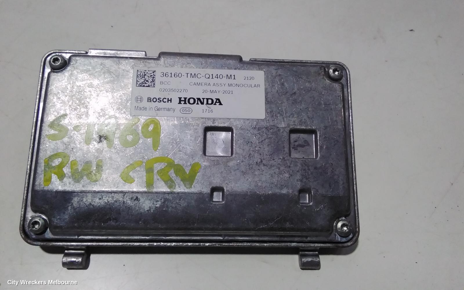 HONDA CRV REVERSE CAMERA, FRONT CAMERA (WINDSCREEN MOUNTED), RW, 05/2017 - 08/2023 - Image 1
