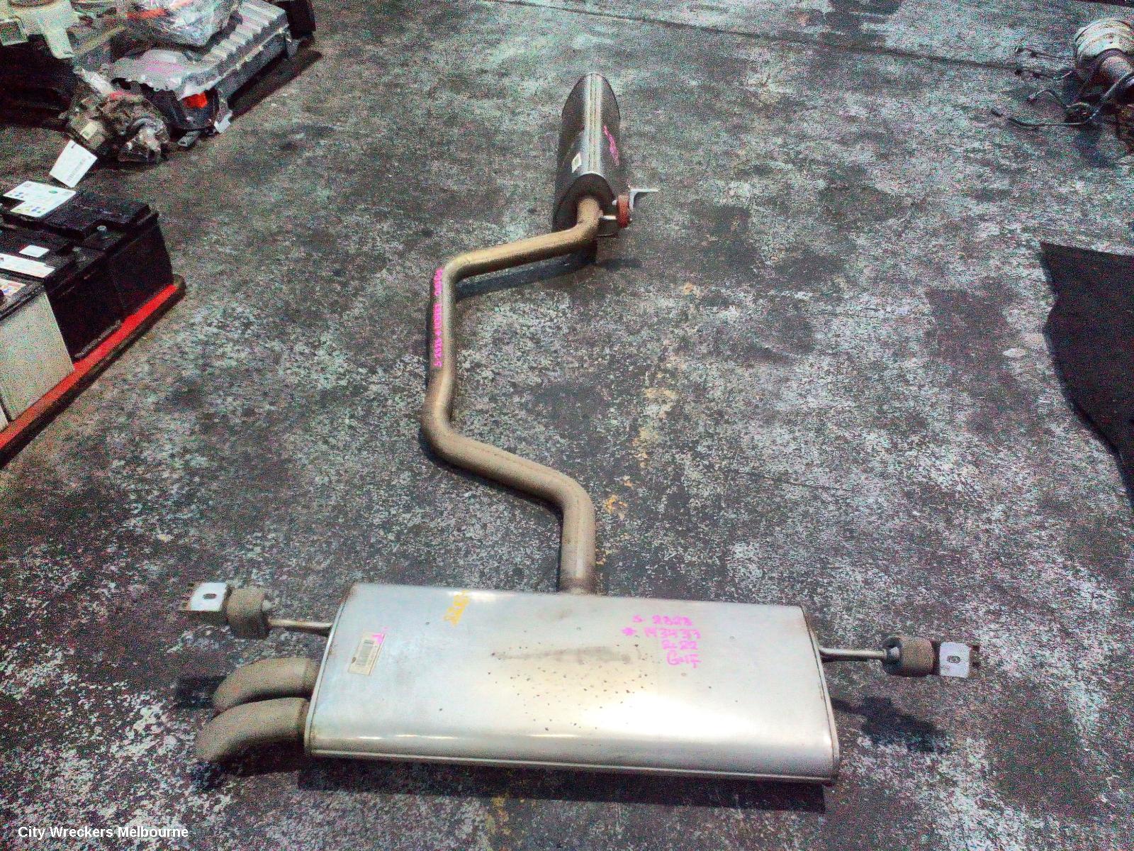 VOLKSWAGEN GOLF EXHAUST SYSTEM, GEN 8, 09/2020 ONWARDS - Image 2