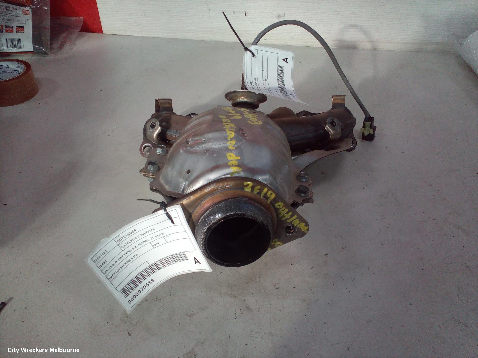 MITSUBISHI OUTLANDER CATALYTIC CONVERTER, MANIFOLD-CAT TYPE, 2.4, PETROL, ZL, 04/2018 ONWARDS - Image 1