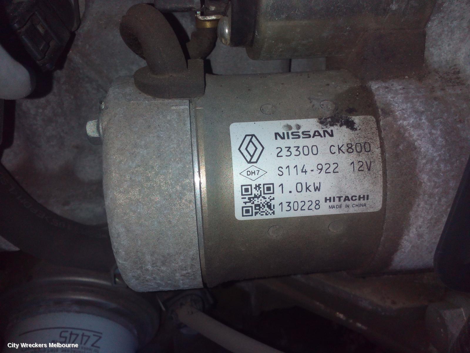RENAULT MEGANE STARTER, PETROL, 2.0, M4RF/M4RK, HITACHI BRAND, X32/X95, 09/2010 - 05/2016 - Image 1