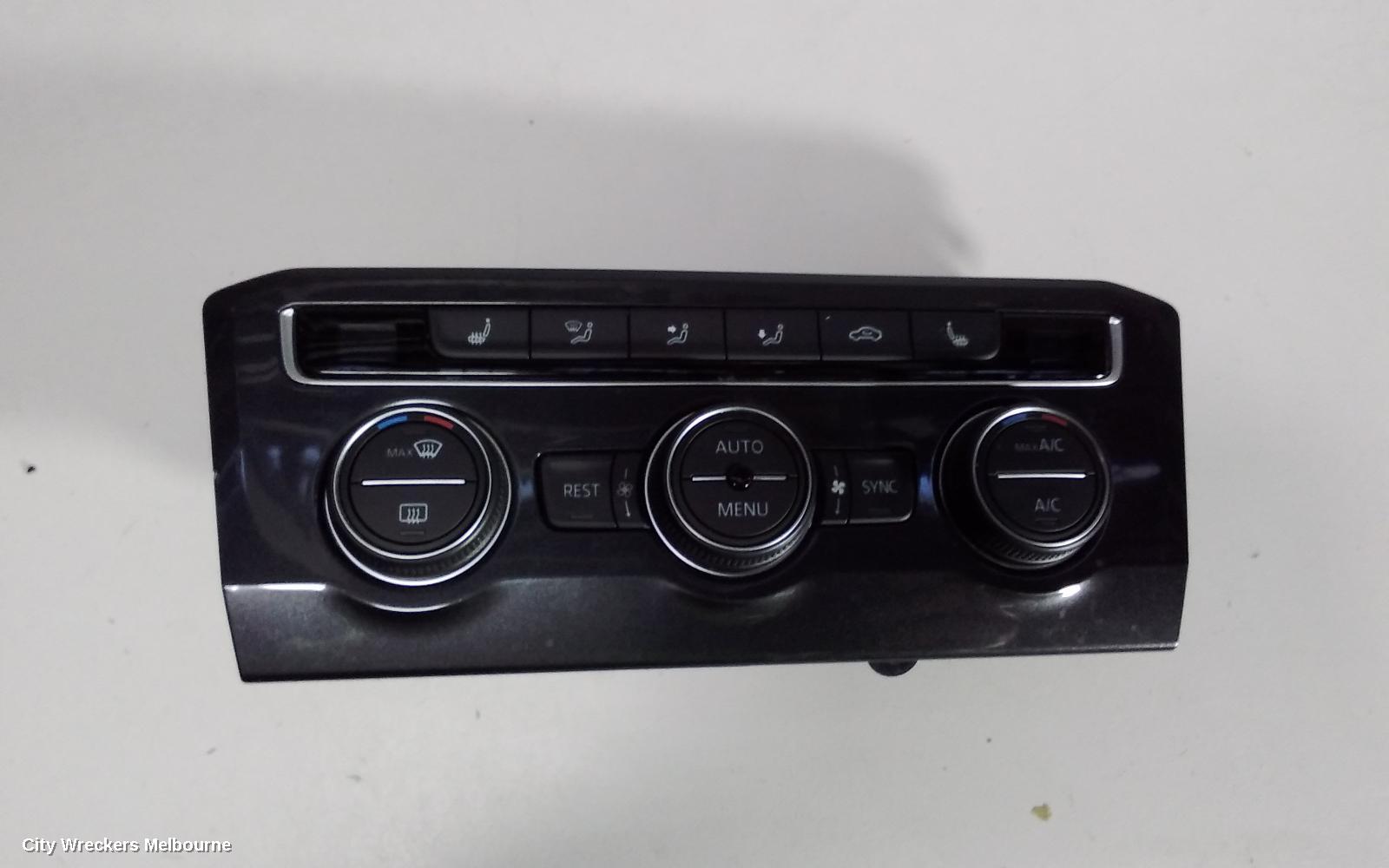 VOLKSWAGEN TIGUAN HEATER/AC CONTROLS, 5NA, FRONT, SINGLE ZONE CLIMATE CONTROL TYPE, 06/2016 ONWARDS - Image 1