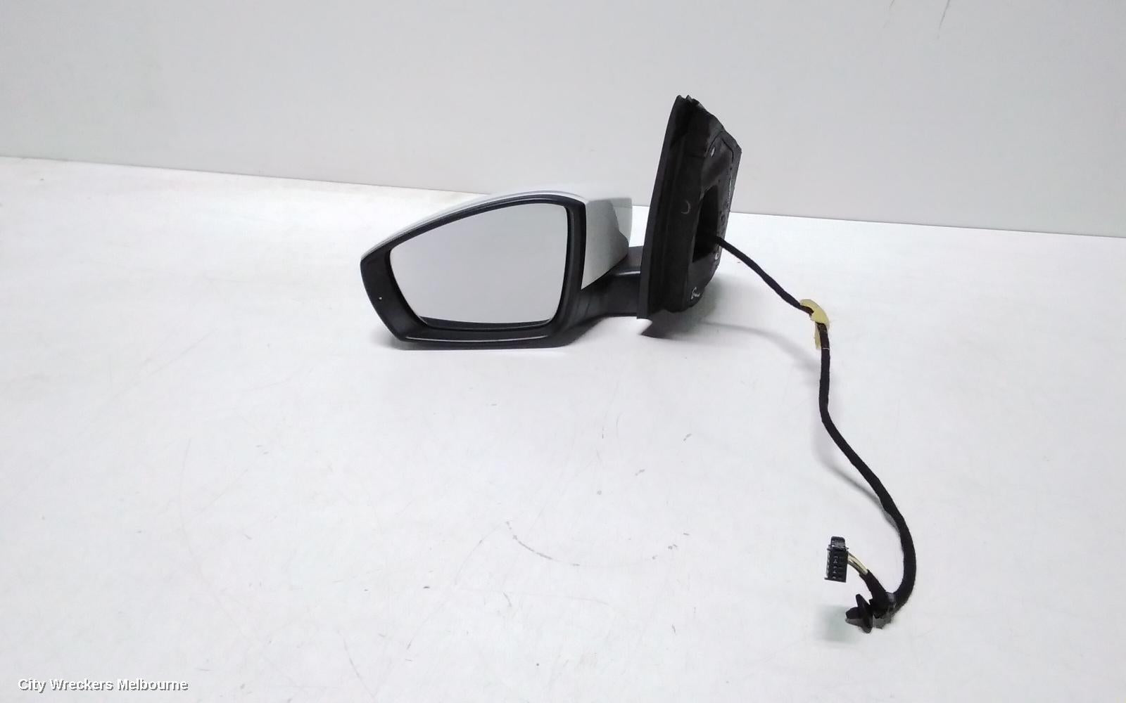 VOLKSWAGEN POLO LEFT DOOR MIRROR, 6R, HEATED TYPE, 05/2010 - 05/2014 - Image 1