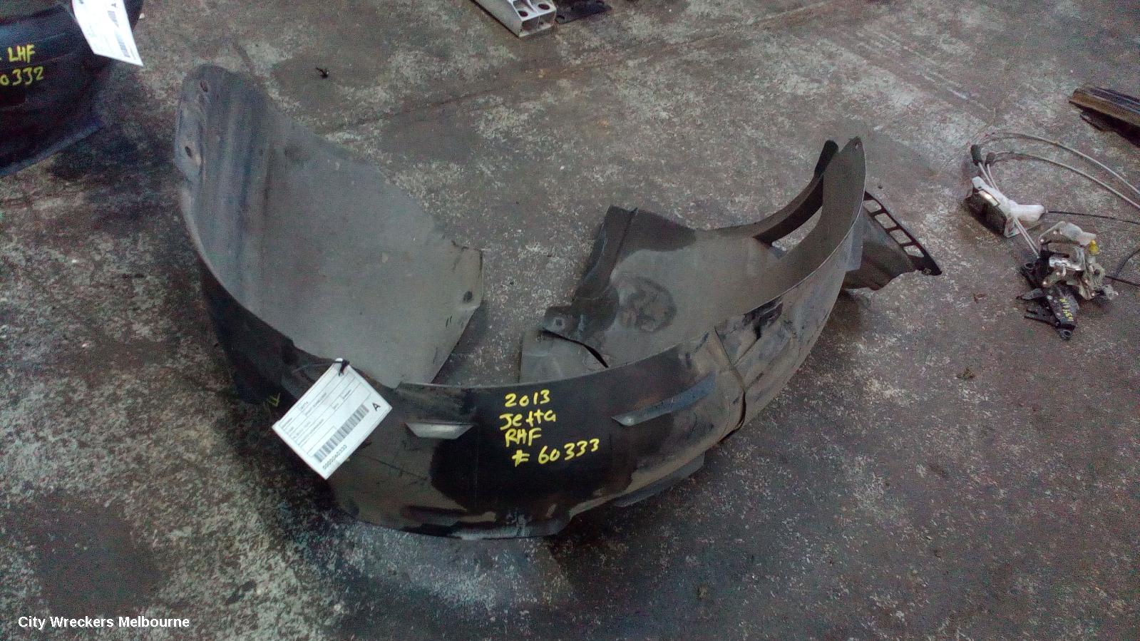 VOLKSWAGEN JETTA RIGHT GUARD LINER, 1B, 02/2011 - 12/2014 - Image 2