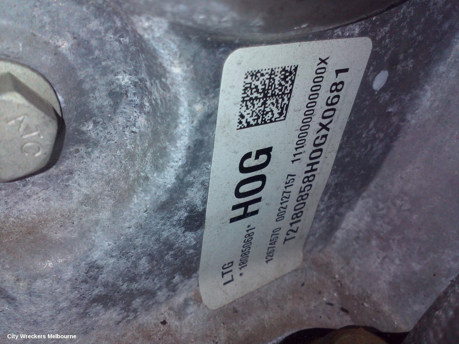 HOLDEN EQUINOX ENGINE, PETROL, 2.0, TURBO, EQ, 09/2017 - 12/2020 - Image 3