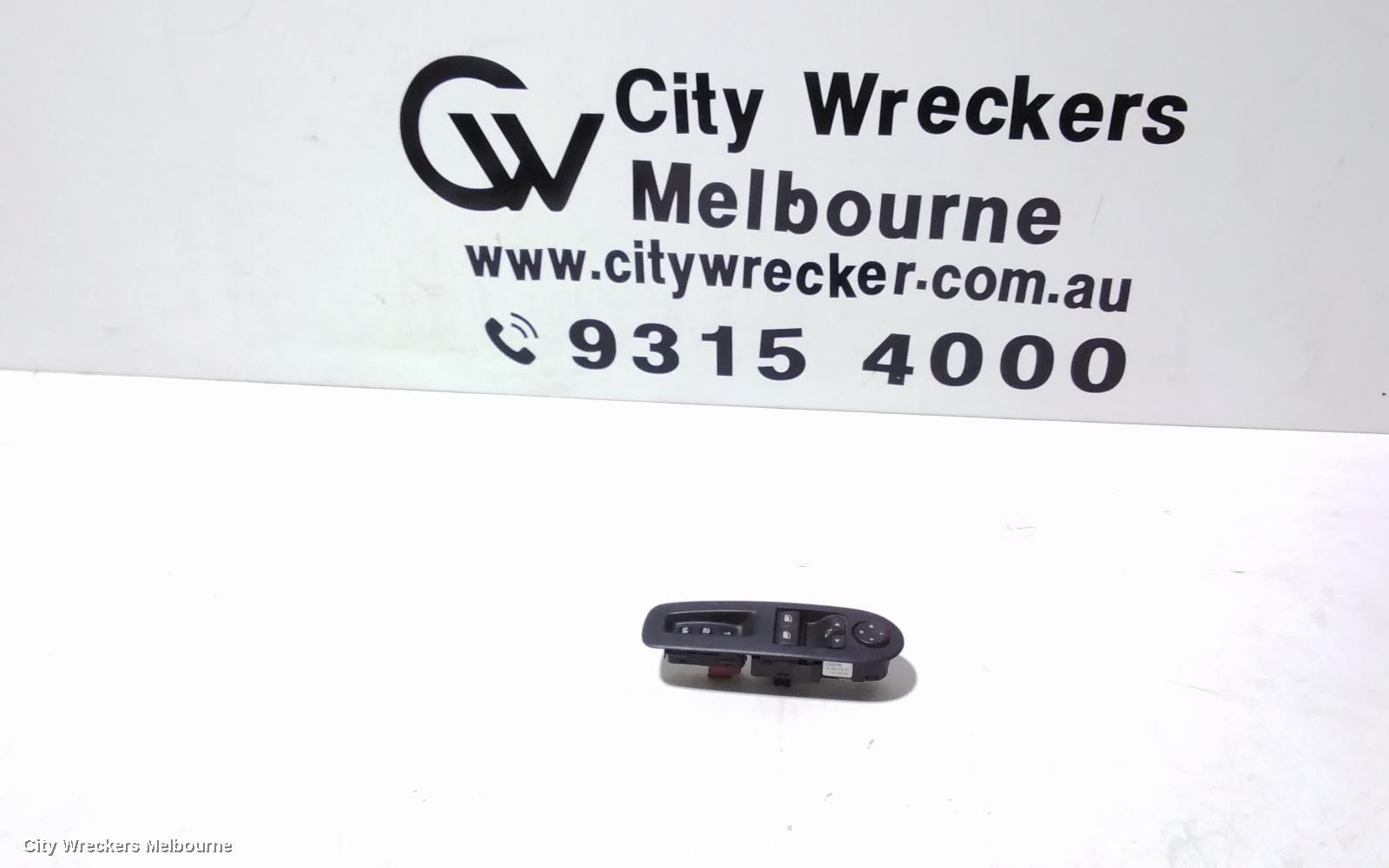 PEUGEOT 407 PWR DR WIND SWITCH, RH FRONT (MASTER SWITCH), COUPE, 03/2006 - 12/2011 - Image 1