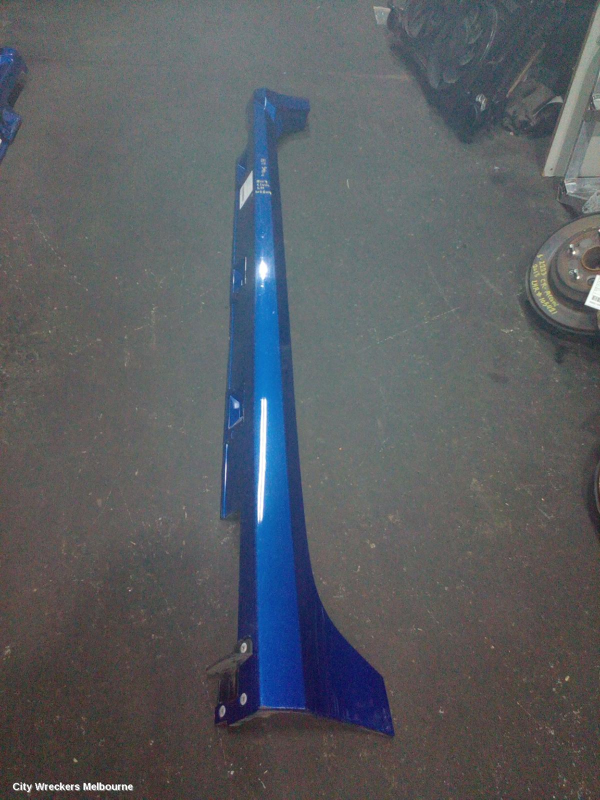 HONDA CIVIC SIDE STEP/SKIRT, 10TH GEN, 05/2016 - 08/2021 - Image 1
