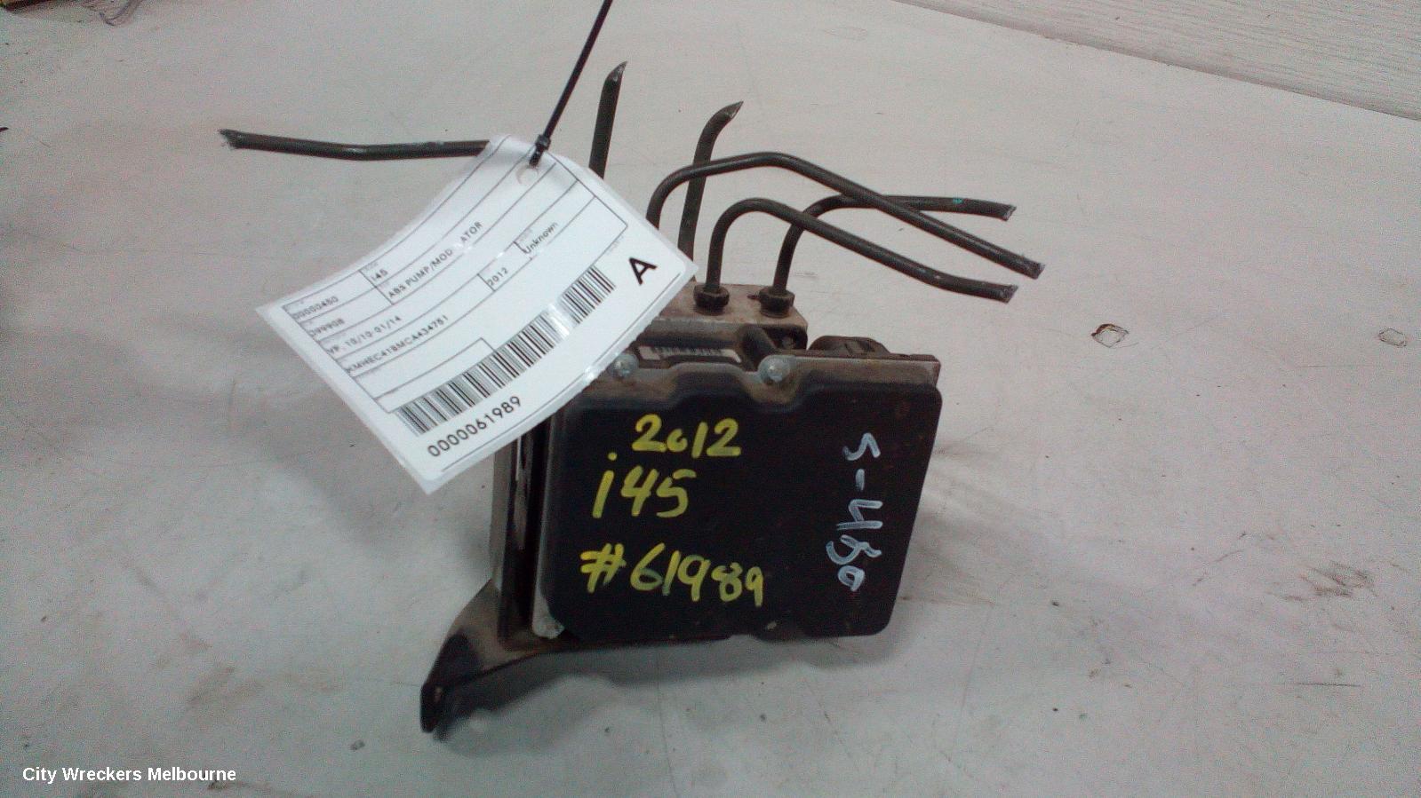 HYUNDAI I45 ABS PUMP/MODULATOR, YF, 10/2010 - 01/2014 - Image 3