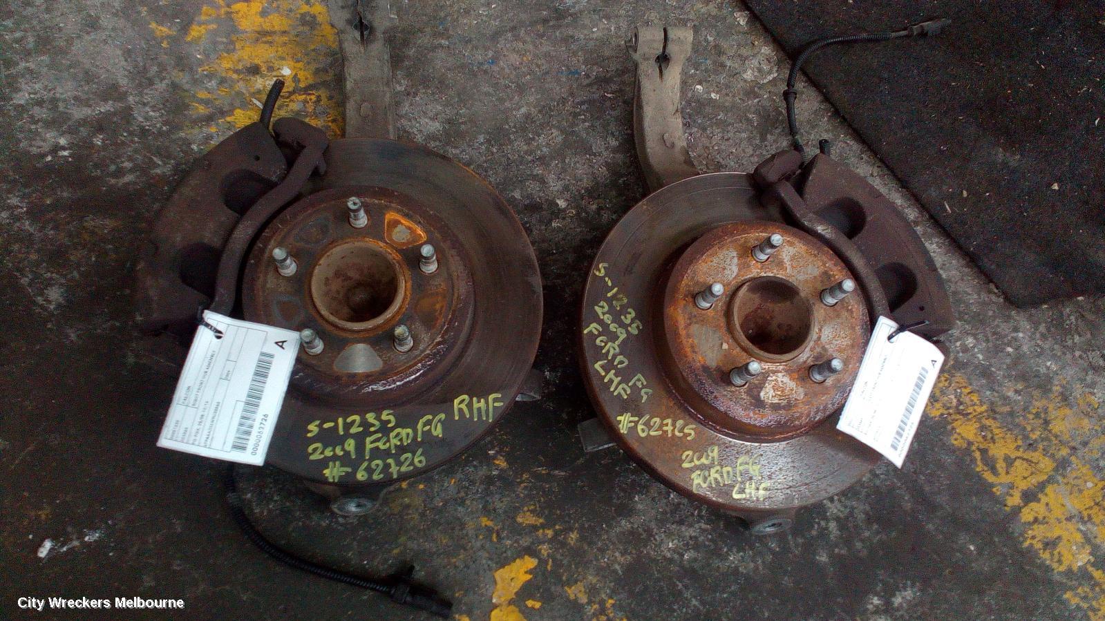 FORD FALCON RIGHT FRONT HUB ASSEMBLY, FG-FGX, 05/2008 - 12/2016 - Image 2