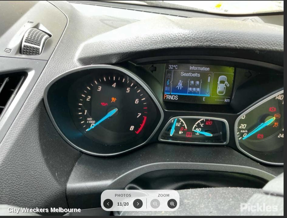 FORD KUGA INSTRUMENT CLUSTER, INSTRUMENT CLUSTER, PETROL, AUTO T/M, TREND/TITANIUM, TF, 11/2012 - 09/2016 - Image 2