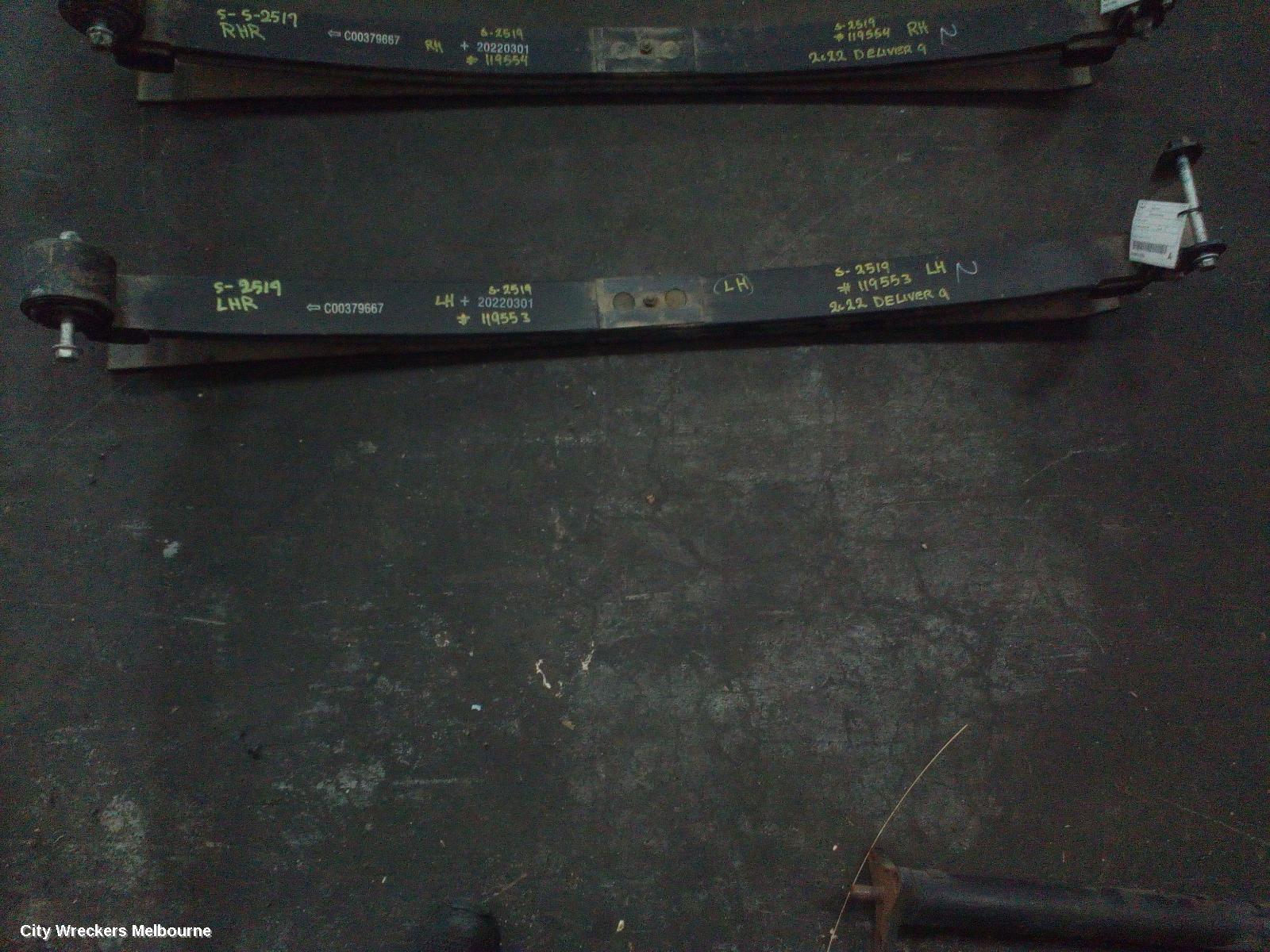 LDV DELIVER 9 REAR LEAF SPRING, LH SIDE, 07/2020 ONWARDS - Image 1