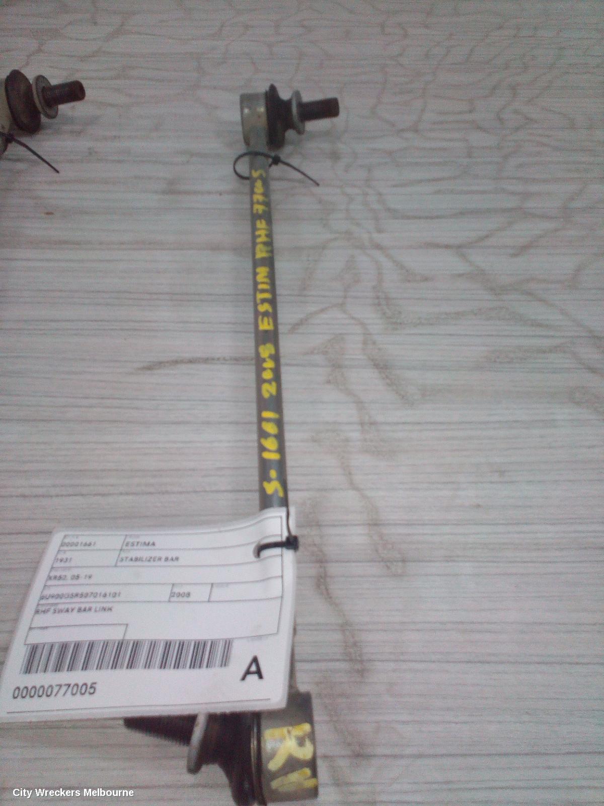 TOYOTA ESTIMA STABILISER BAR, XR50, 05-19 - Image 1