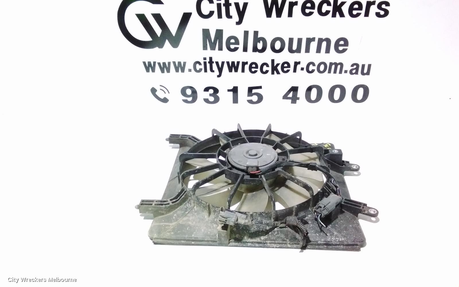 HONDA ACCORD FAN, A/C FAN, 7TH GEN, CL/EURO (VIN JHMCL), RH SIDE, 06/2003 - 03/2008 - Image 1